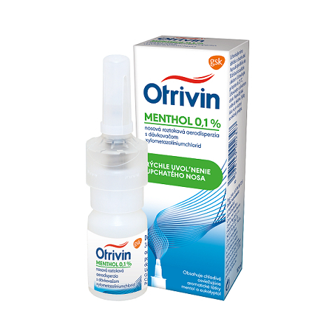 Otrivin Menthol 0,1% nosový sprej 10ml