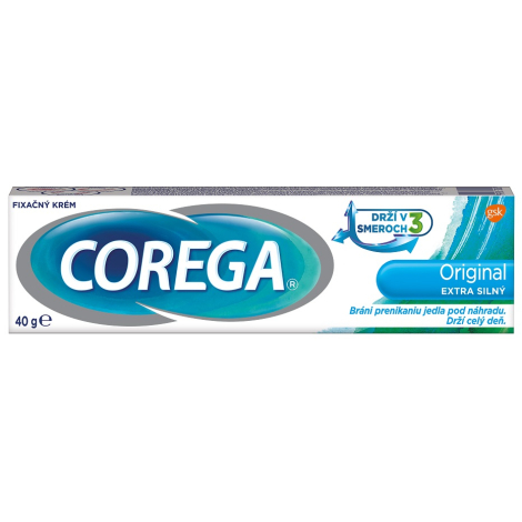 Fixačný krém Corega Extra silný svieži 40 g