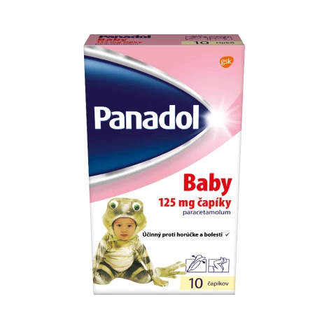  Panadol Baby čapíky 10 ks