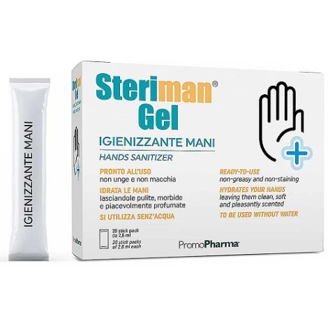 Steriman dezinfekčný gél na ruky 20x2,8 ml
