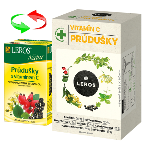 LEROS VITAMÍN C PRIEDUŠKY 20x1,5g (30g)