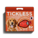 TICKLESS PET Prívesok ultrazvukový odpudzovač kliešťov a bĺch pre psy, oranžový 1 ks