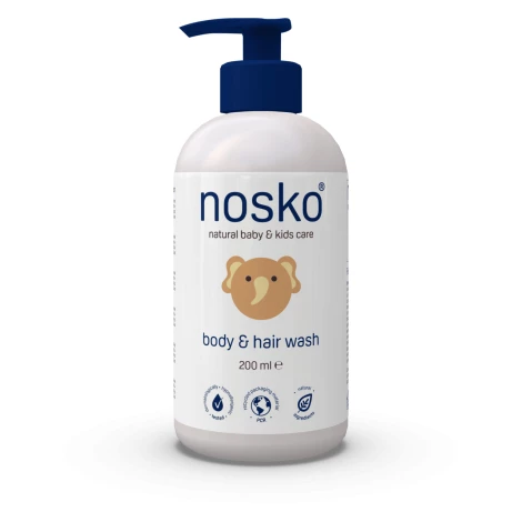 nosko body & hair wash detský telový a vlasový šampón 200 ml