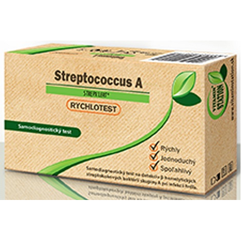 E-shop Vitamin Station Rýchlotest Streptococcus A samodiagnostický test z hrdla,1 set