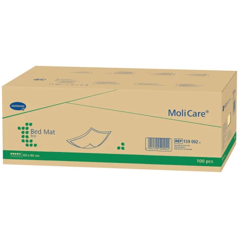 MoliCare Bed Mat Eco 5 kvapiek 60x90 cm absorpčné podložky 100 ks