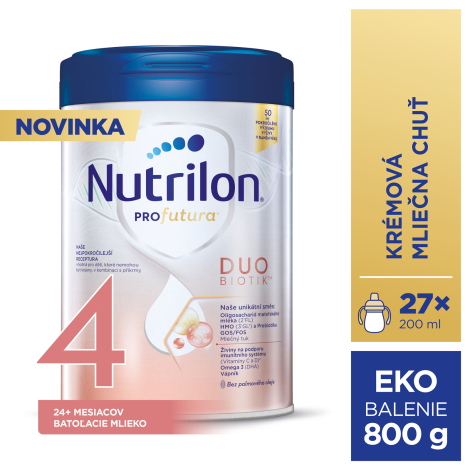 Nutrilon 4 Profutura Duobiotik batoľacie mlieko (24+ mesiacov) 4x800 g
