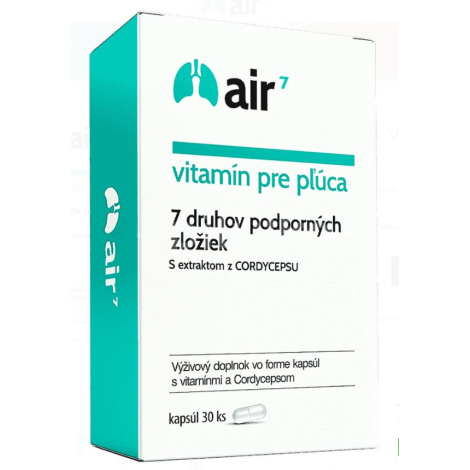 Air7 vitamín pre pľúca 30 cps