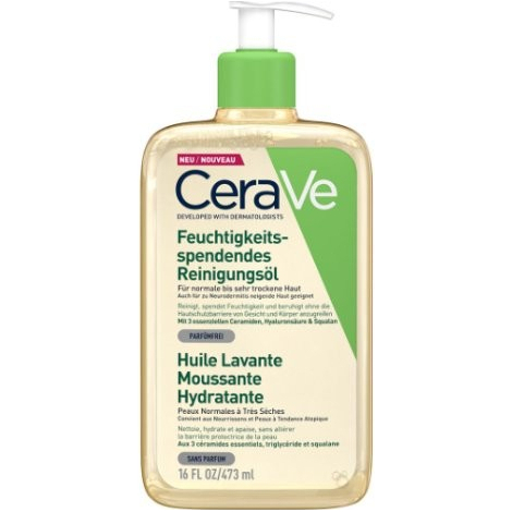 E-shop CeraVe Hydratačný čistiaci penivý olej s obsahom 3 esenciálnych ceramidov a lipidov 473 ml