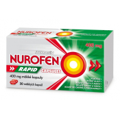 Nurofen Rapid 400 mg 30 mäkkých kapsúl 1+1 zadarmo
