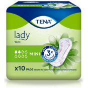 TENA Lady Slim mini absorpčné vložky 10 ks