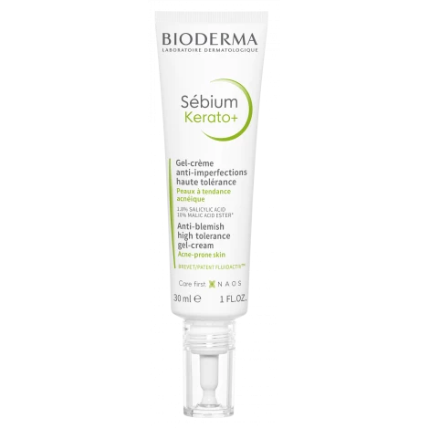 BIODERMA Sébium Kerato + gél - krém 30 ml