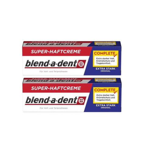 E-shop Blend-a-dent Extra Strong Original complete fixačný krém 2x47 g