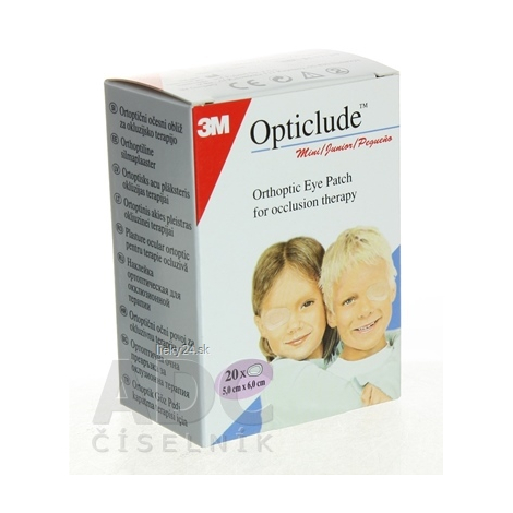 E-shop 3M Opticlude Standard Mini Očná náplasť [SelP]