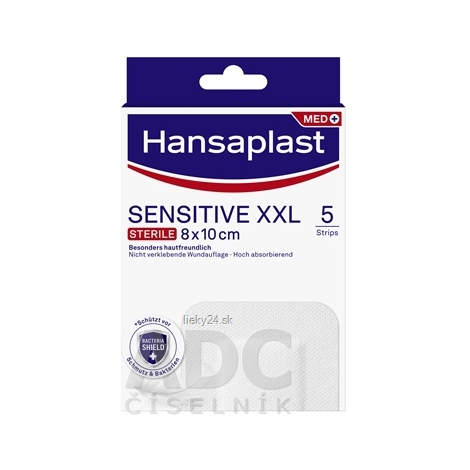 E-shop Hansaplast MED SENSITIVE XXL 5ks