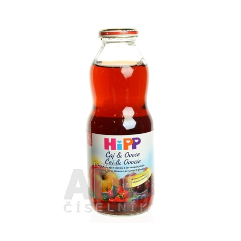 E-shop HiPP Čaj&Ovocie, Šípkový čaj a šťava z červ.plodov