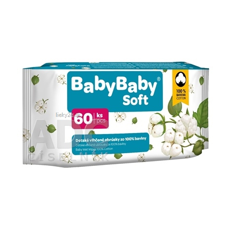BabyBaby Soft Detské vlhčené obrúsky