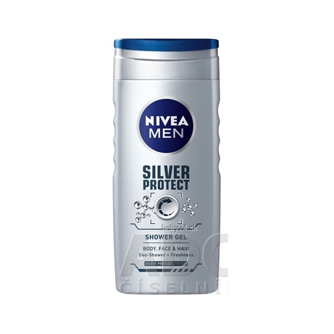 NIVEA MEN SPRCHOVÝ GÉL Silver protect