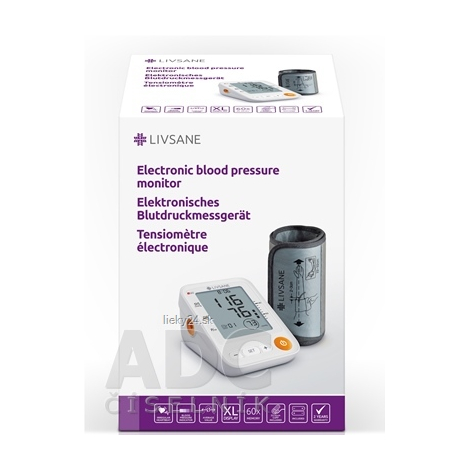 LIVSANE Elektronický monitor krvného tlaku
