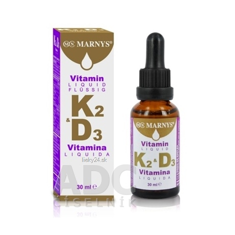 MARNYS Vitamín K2 a D3 tekutý