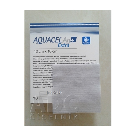 Obrázok Aquacel AG+ extra krytie 10X10cm 10ks