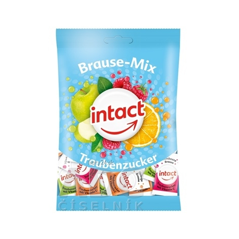 INTACT Brause - Mix Hroznový cukor, s vitamínom C