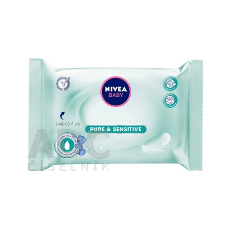 NIVEA BABY Čistiace obrúsky PURE&SENSITIVE