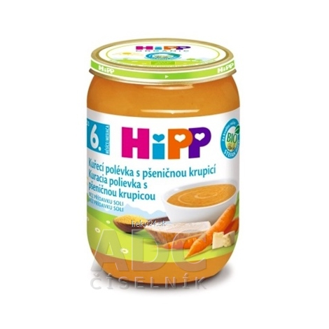 E-shop HiPP Polievka BIO Kuracia s pšeničnou krupicou