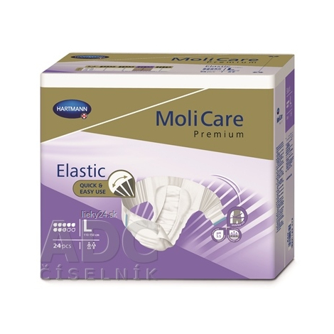 MoliCare Premium Elastic 8 kvapiek L