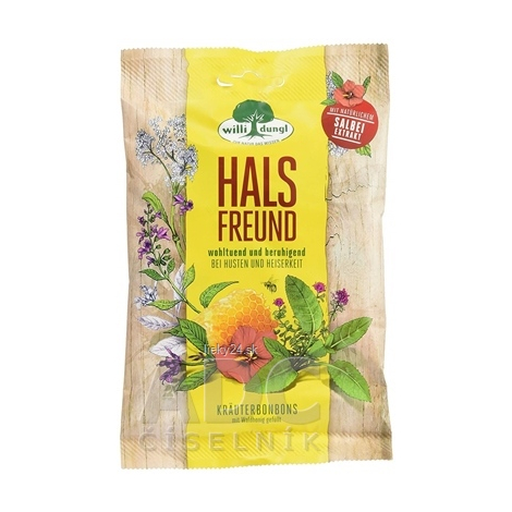 Willi dungl HALS FREUND - Šalvia s medom