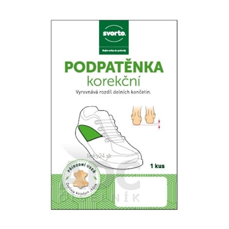 svorto PODPÄTENKA korekčná 017d