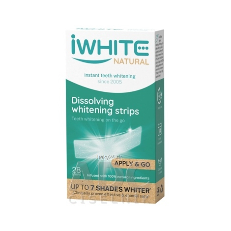 E-shop iWHITE NATURAL Whitening strips