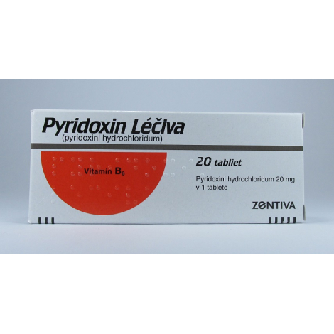 Pyridoxin Léčiva 20 mg 20  tbl