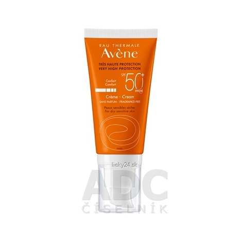 AVENE CRÈME SPF50+ SANS PARFUM (TRÈS HAUTE PROT.)