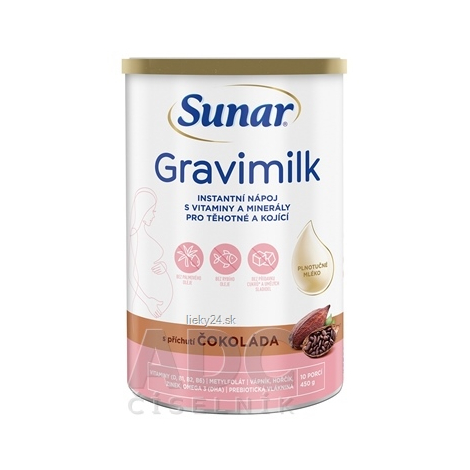 E-shop Sunar Gravimilk s príchuťou čokoláda