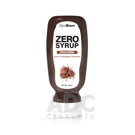 GymBeam ZERO SYRUP chocolate