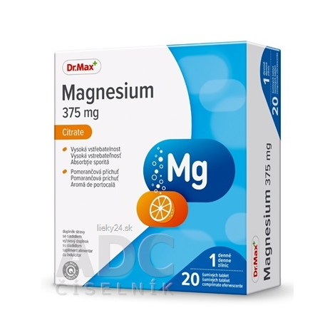Dr.Max Magnesium 375 mg Citrate