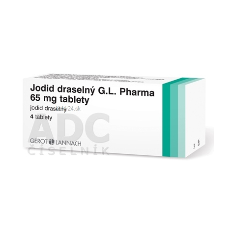 Jodid draselný G.L. Pharma 65 mg