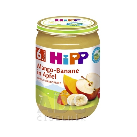 E-shop HiPP Príkrm BIO Jablka s mangom a banánmi