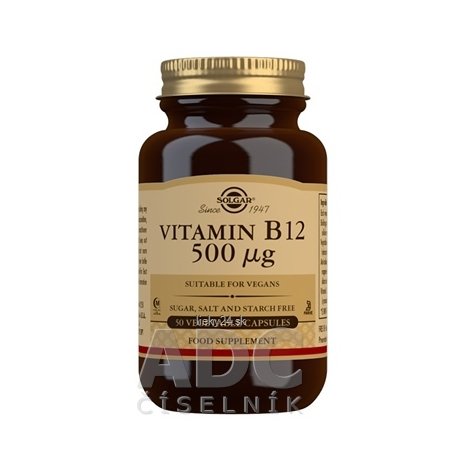 E-shop Solgar Vitamin B12 500 µg