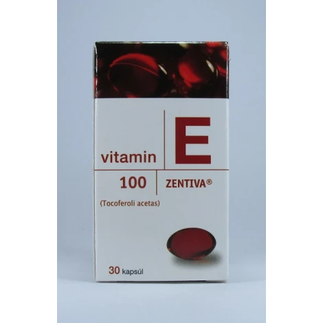Vitamín E Zentiva 100mg 30 cps