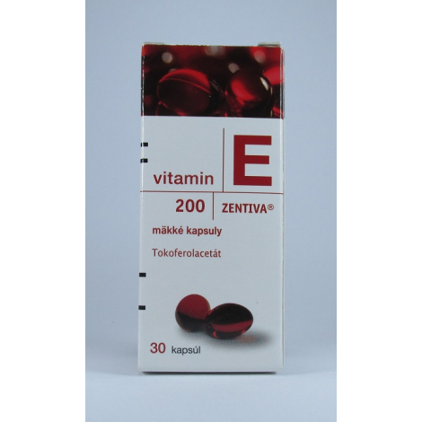 Vitamín E Zentiva 200mg 30 cps