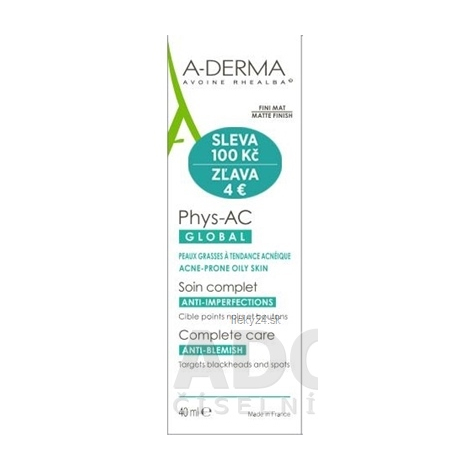 A-DERMA PHYS-AC GLOBAL (zľava)