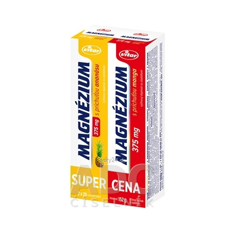 VITAR MAGNÉZIUM 375 mg DUOPACK