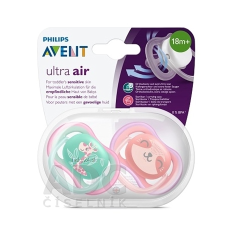 AVENT CUMLÍK 18+M Ultra air Žirafa, dievča