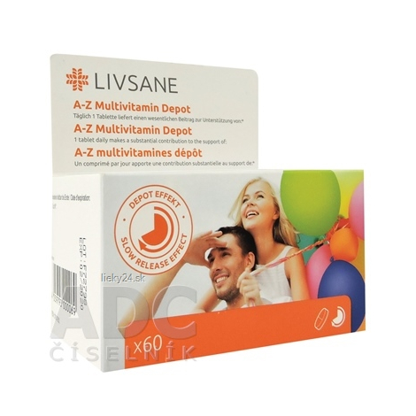 LIVSANE A-Z Multivitamín komplex