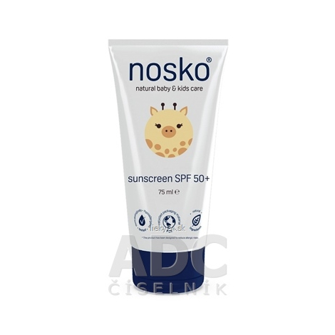E-shop nosko sunscreen SPF 50+