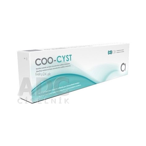 COO-CYST injekčná striekačka predplnená