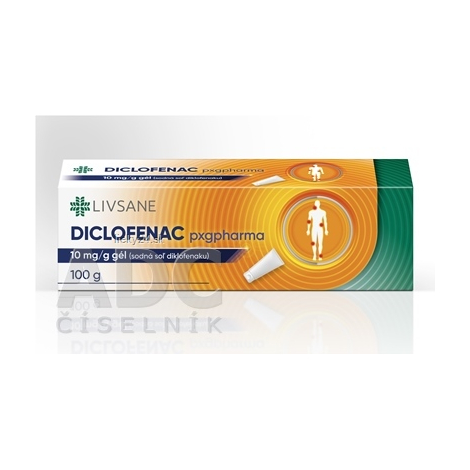DICLOFENAC pxgpharma 10 mg/g gél