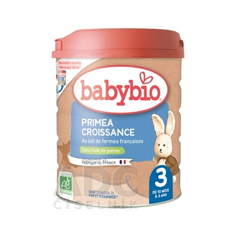 BabyBIO PRIMEA 3  Croissance