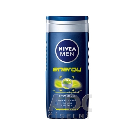 Obrázok Nivea Men Energy sprchový gél 250 ml